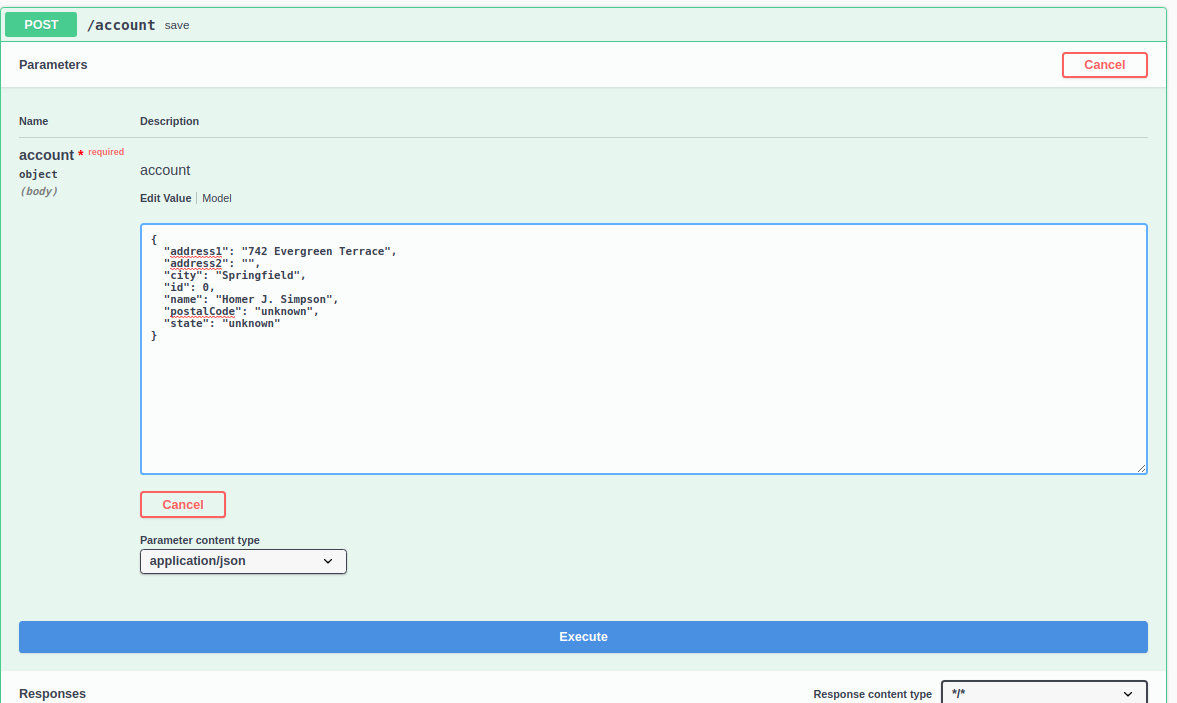 CachingService save method form completed.